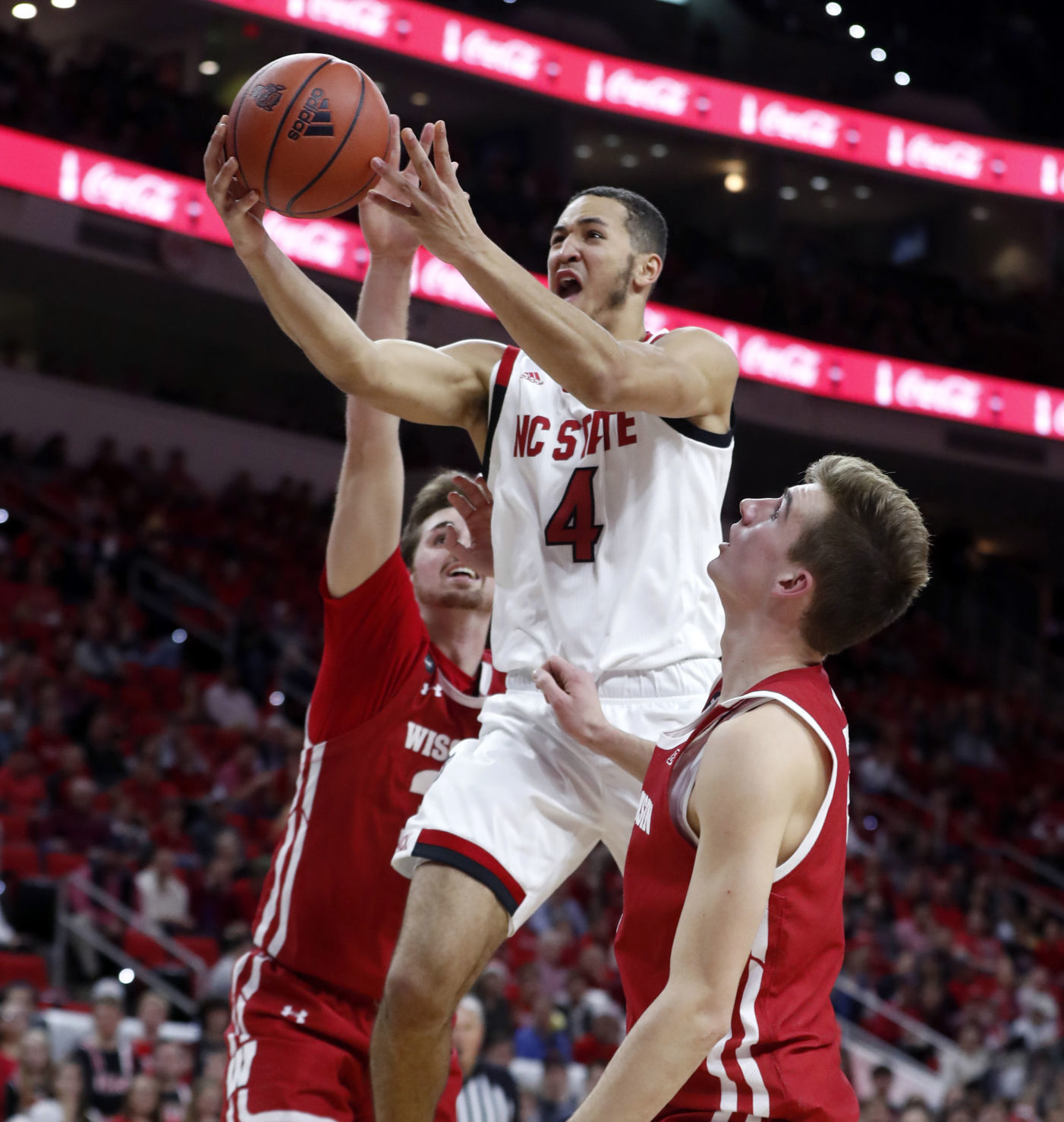Wolfpack 69, Badgers 54